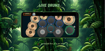 Live Drums الملصق