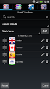 World Clock Widget captura de pantalla 3