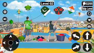 Kite Flying Basant Layang Game الملصق