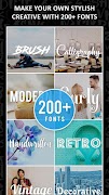 Font Rush Affiche