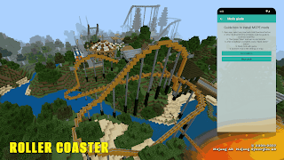 3 Schermata roller coaster for minecraft