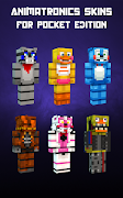 Animatronics Skins plakat