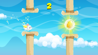 Easter Bunny Fly - Easter Game screenshot 3