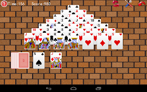 Pyramid Solitaire screenshot 1