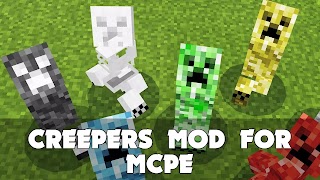 Creeper Mod for Minecraft PE ポスター
