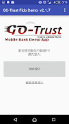 GO-Trust Fido Demo ảnh chụp màn hình 5