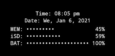 Widgets Système Android Affiche