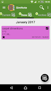 SimNote (Simple Notepad) স্ক্রিনশট 3