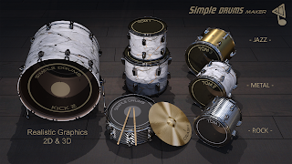 Drums Maker: Drum simulator ภาพหน้าจอ 4