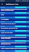Multi Stream Chat اسکرین شاٹ 3