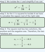 Quadratic Equations Solver screenshot 4