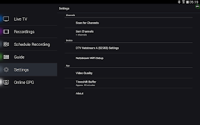 برنامه‌نما DTV Netstream عکس از صفحه