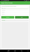 برنامه‌نما Margin Markup Calculator عکس از صفحه