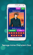 Teenage Anime Characters Quiz 截圖 4
