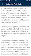 SIM PUK Code Guide capture d'écran 1