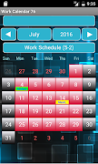 Work Calendar 76 ภาพหน้าจอ 2