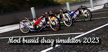 Bussid Motor Drag Satria 2023 скриншот 3