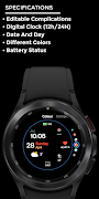 Jacknight - watch face screenshot 3