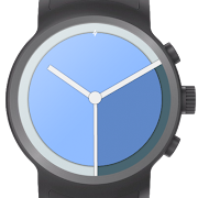 Material Clock Watch Face ภาพหน้าจอ 6