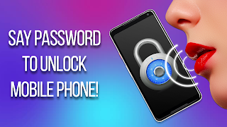 Voice lock screen (free) পোস্টার