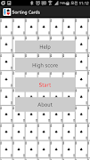 Sorting cards game 海報