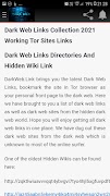 Darkweb links Ekran Görüntüsü 3