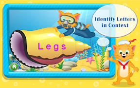 برنامه‌نما Learn Letters with Captain Cat عکس از صفحه