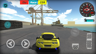 Corvette car simulator captura de pantalla 4