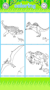 앱들엄마 공룡색칠놀이-색칠공부 স্ক্রিনশট 3