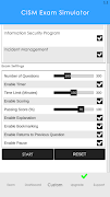 CISM Exam Simulator screenshot 3