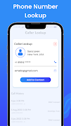 برنامه‌نما Reverse Phone Lookup عکس از صفحه