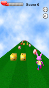 Bunny Run game - Easter Run Ekran Görüntüsü 3