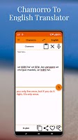 Chamorro To English Translator ảnh chụp màn hình 1