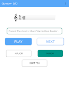 EarTraining - Interval & Chord syot layar 6