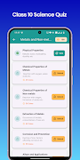Class 10 Science Quiz скриншот 3