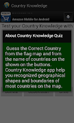 برنامه‌نما Country Knowledge عکس از صفحه