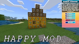 Happy Mod For Minecraft imagem de tela 1