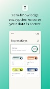 ExpressKeys Password Manager স্ক্রিনশট 1