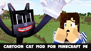 Cartoon Cat Mod for Minecraft syot layar 2