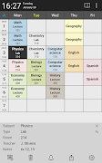 Timetable - planner for school स्क्रीनशॉट 1