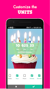 6 Schermata Birthday Countdown Widget