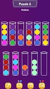 برنامه‌نما Bubble Sort Color Puzzle عکس از صفحه