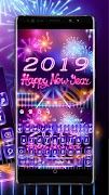 2019 Happy New Year Keyboard Screenshot 2