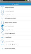 RF And Microwave Calcs স্ক্রিনশট 1