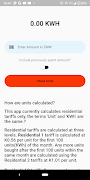 Electricity Units Calculator Plakat