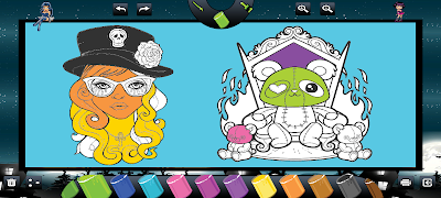 Gothic Coloring capture d'écran 5