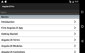 AngularJS Pro Quick Guide Free syot layar 7