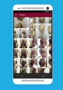 برنامه‌نما Easy Hairstyles Tutorial عکس از صفحه