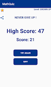 MathQuiz screenshot 6