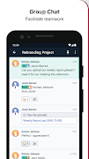 Chatwork - Business Chat App capture d'écran 1